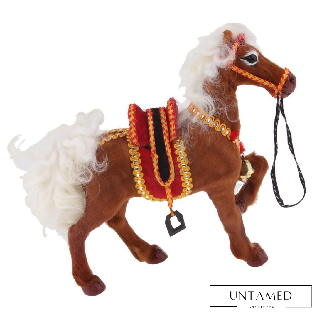 Standing Horse Model Handicraft Artificial Decor