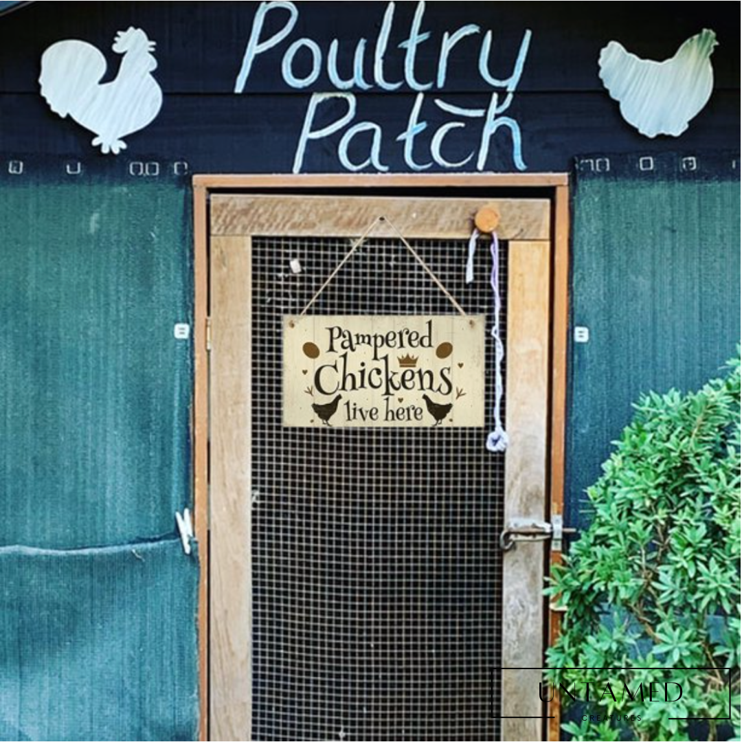 Chicken Coop Vintage Sign