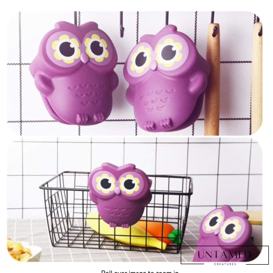 2 Pieces Mini Owl Cooking Gloves