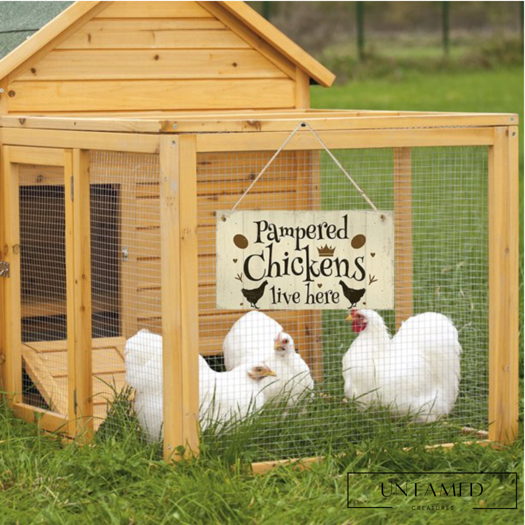 Chicken Coop Vintage Sign