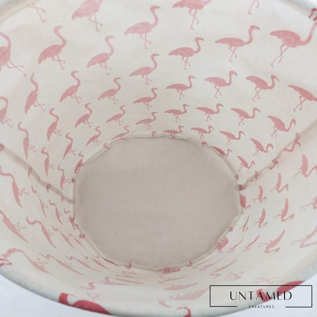 Flamingo Laundry Basket