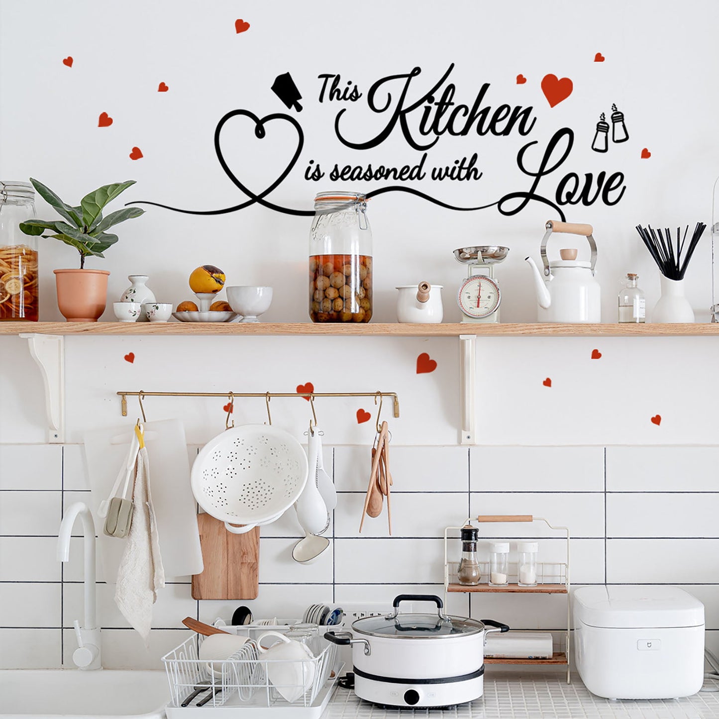 Culinary Inspiration" PVC Kitchen Wall Decal