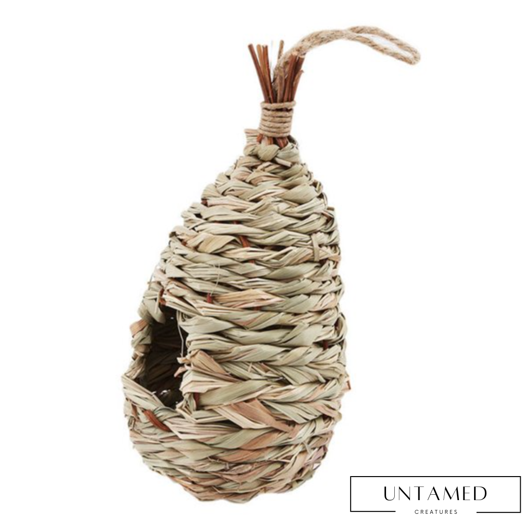 Natural Grass Hanging Bird Nest
