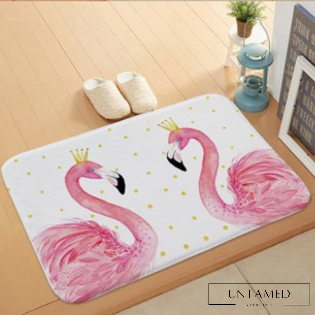 Flamingo Door Mat