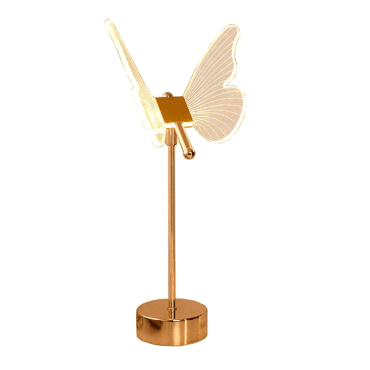 Butterfly LED Accent Lamp – USB Rechargeable
