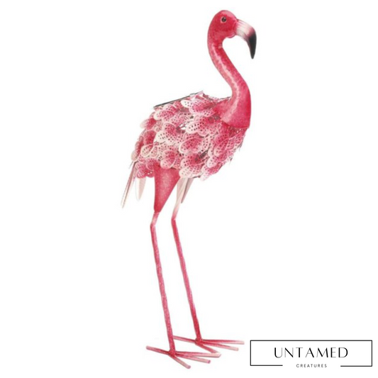 Solar Light-Up Flamingo