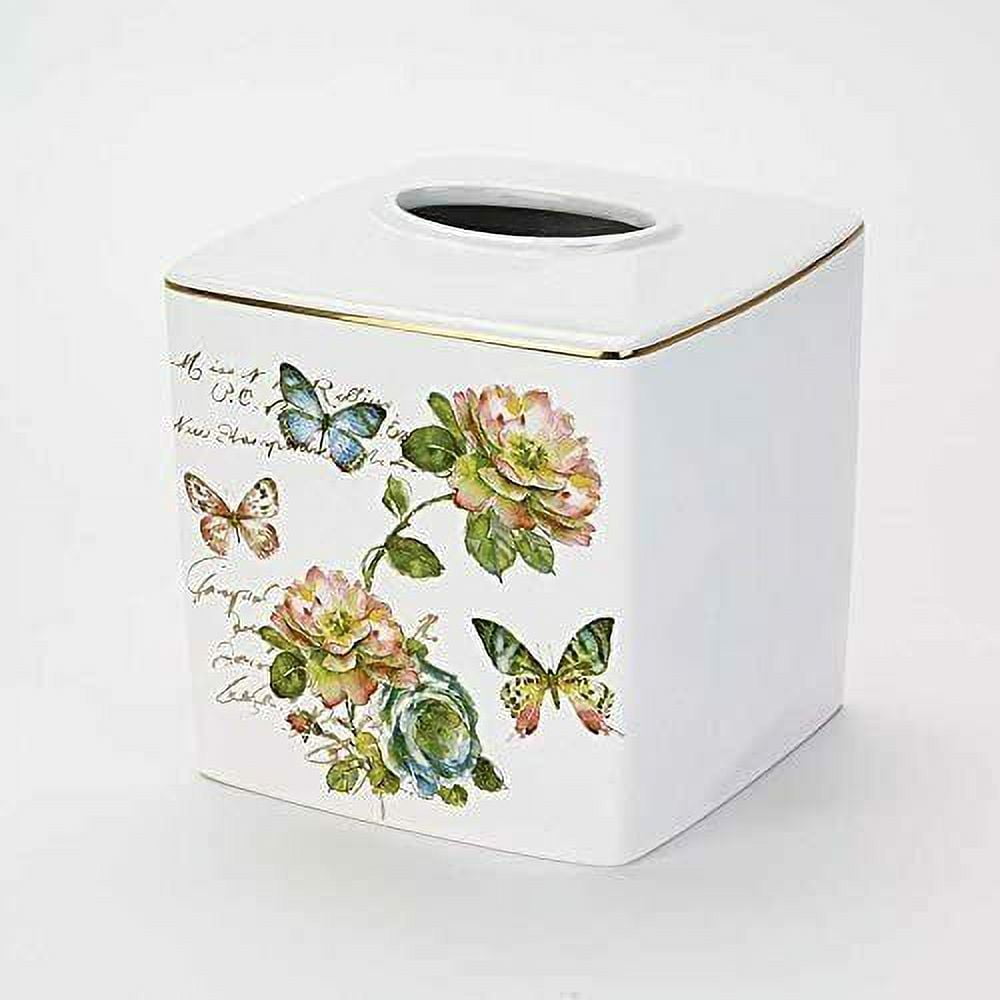 Butterfly Garden Elegance - 6 Piece Ceramic