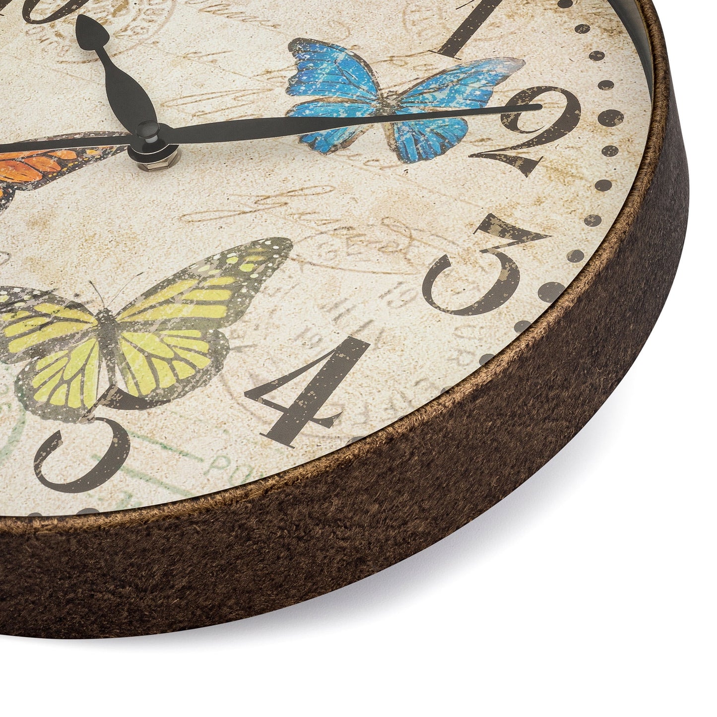 Westclox 12" Elegance & Time Butterfly Wall Clock