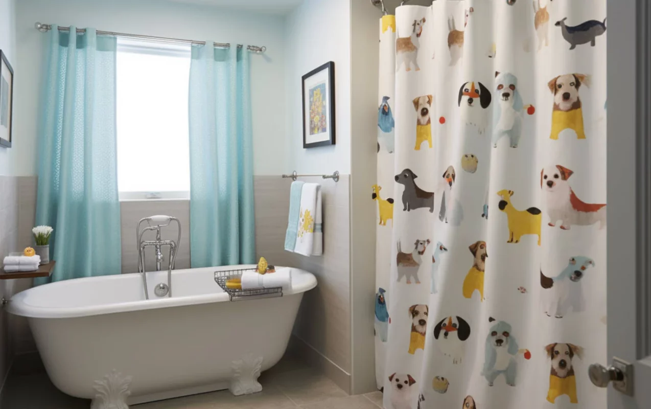 dog bathroom decor